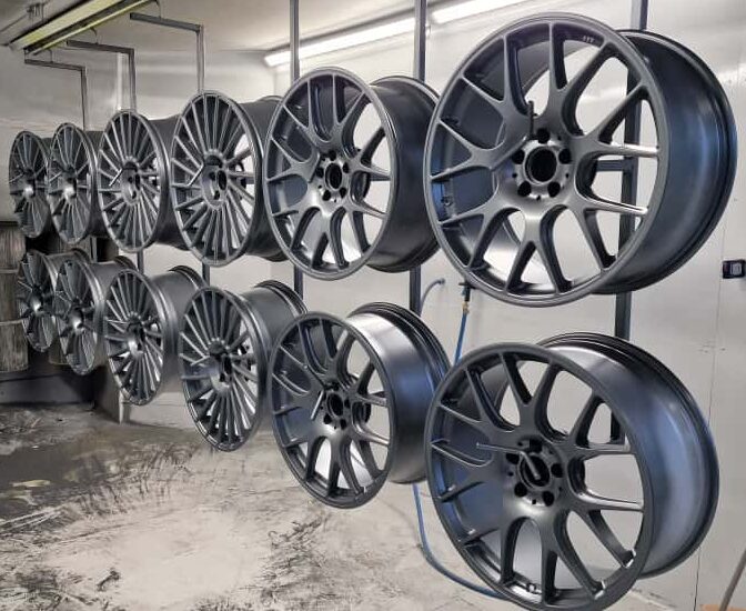 23 Zoll Pulverbeschichtung